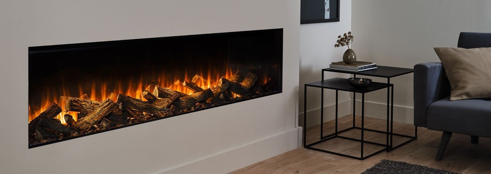 Cheminée électrique British Fires New Forest 650SQ — Cheminées Sparte Toulouse