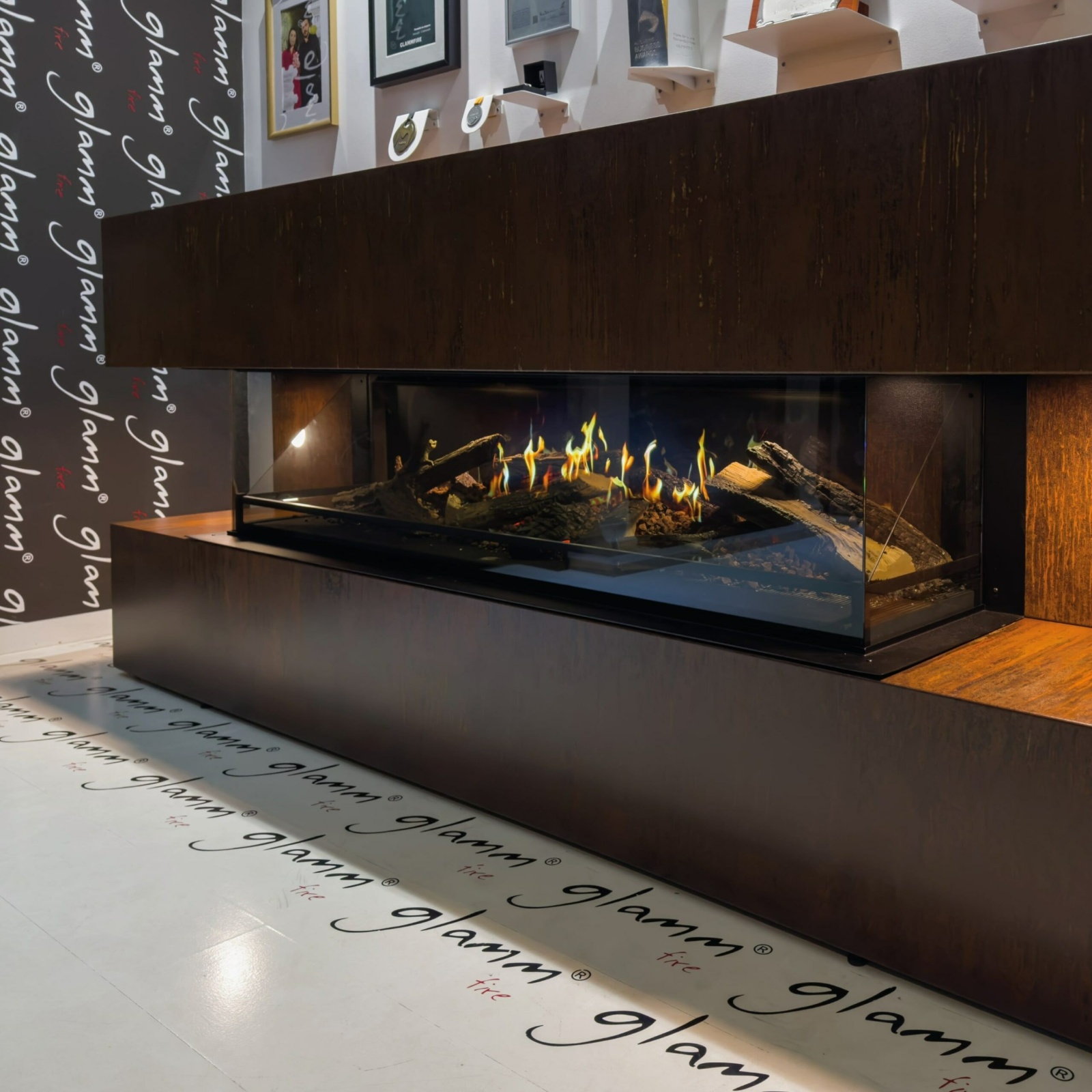 Foyer électrique Glamm Fire Lumina — Cheminées Sparte Toulouse