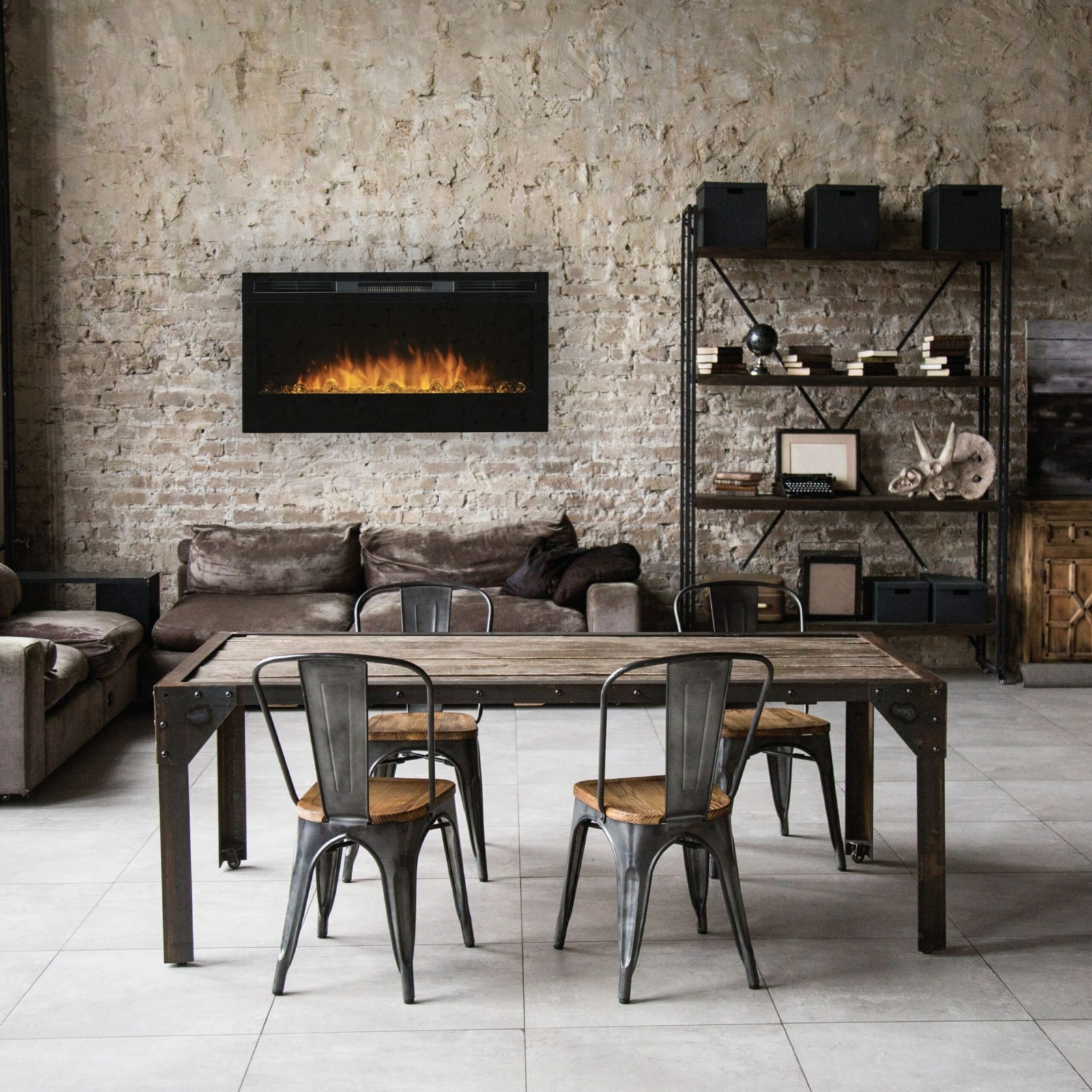 Foyer électrique Glamm Fire Luminous Plus — Cheminées Sparte Toulouse