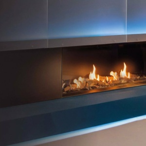 Foyer gaz Faber MatriX Linear — Cheminées Sparte Toulouse