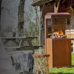 Foyer gaz Faber Outdoor — Cheminées Sparte Toulouse