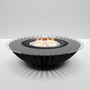 Foyer gaz d'extérieur Glamm Fire Cosmo — Cheminées Sparte Toulouse