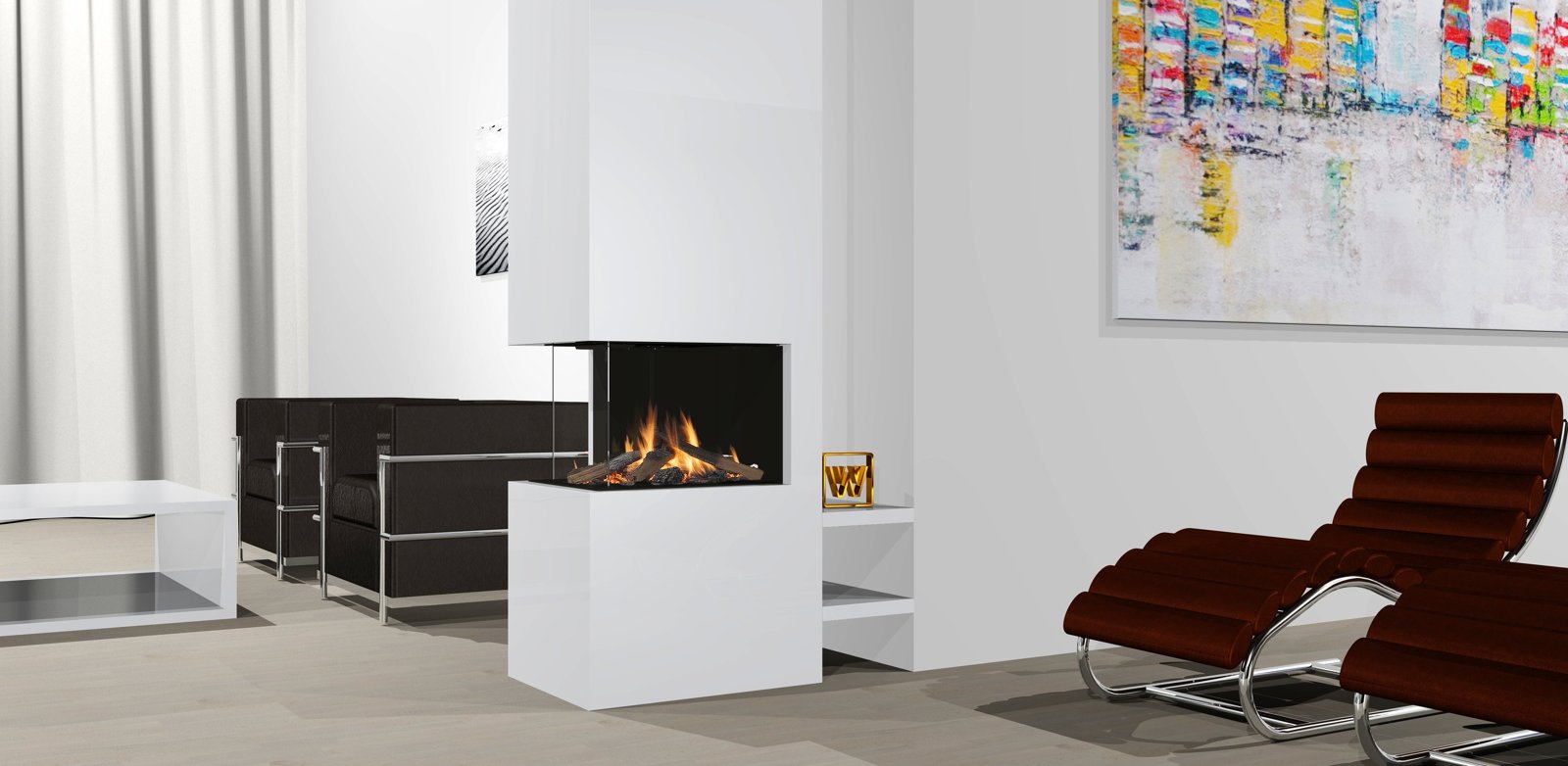 Foyer gaz Wanders Danta 500 — Cheminées Sparte Toulouse