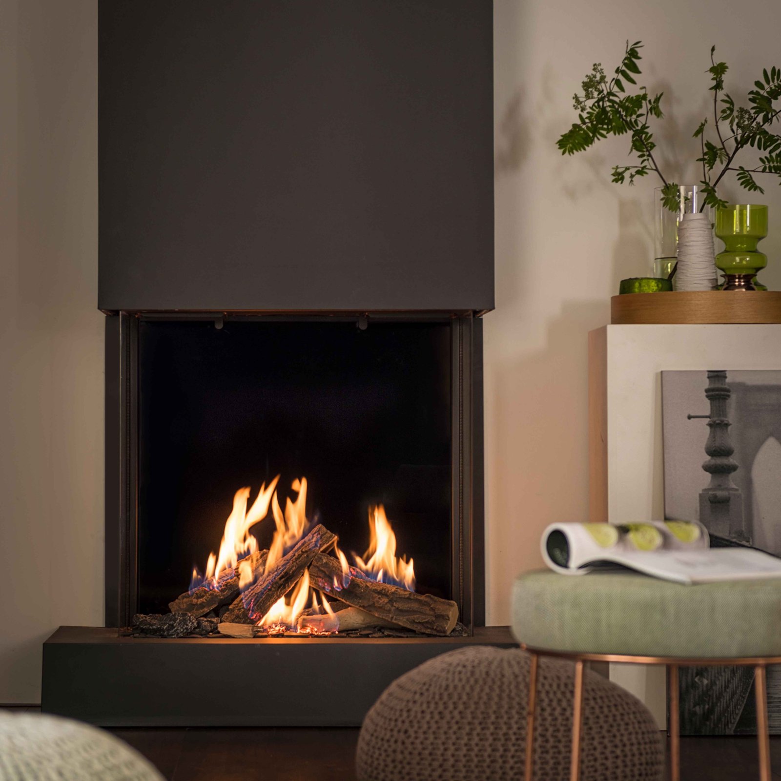 Foyer gaz Wanders Lenga 800 — Cheminées Sparte Toulouse