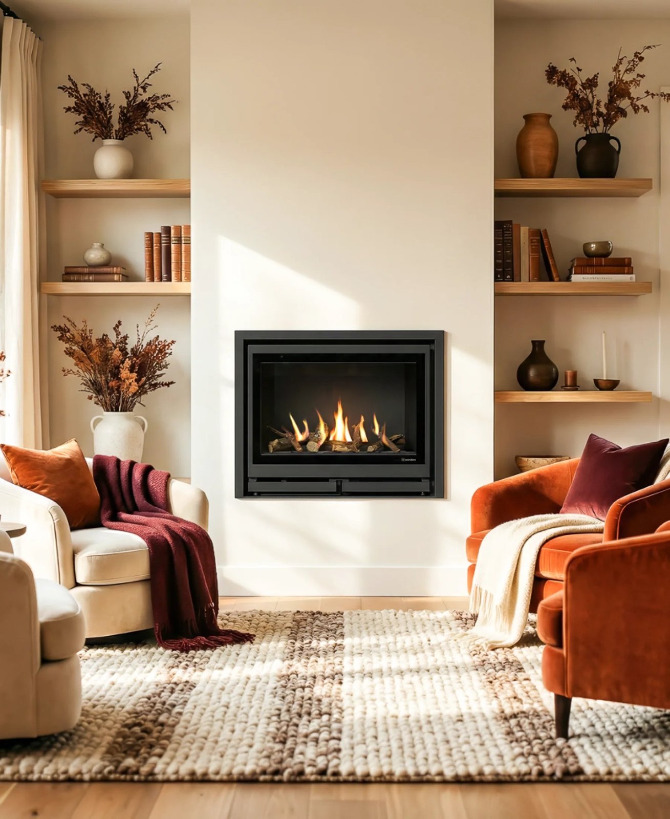 Foyer gaz Wanders Square 60G — Cheminées Sparte Toulouse