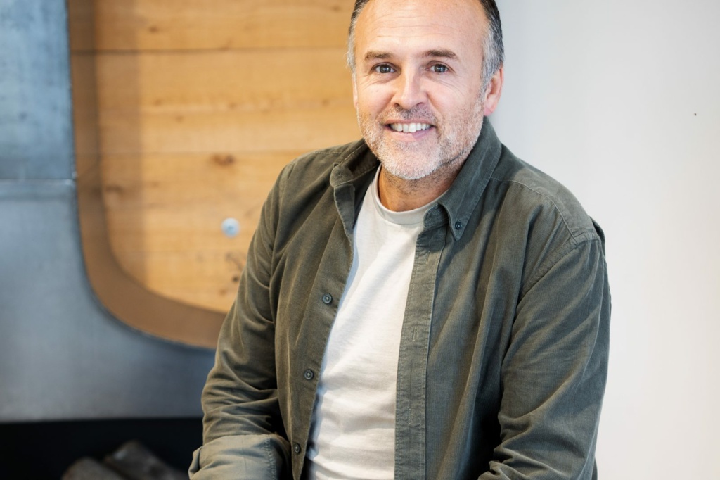 Frédéric Auvilla, cheministe, dans le showroom Sparte à Toulouse
