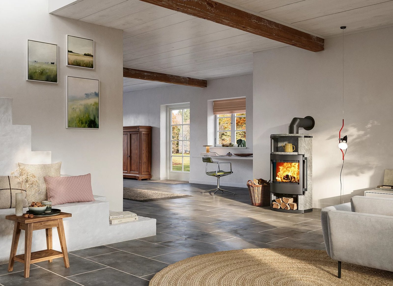 Poêle à bois Skantherm Ator, photo fabricant