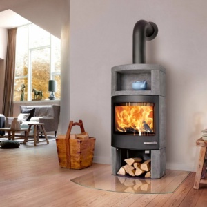 Poêle à bois Skantherm Ator+ — Cheminées Sparte Toulouse