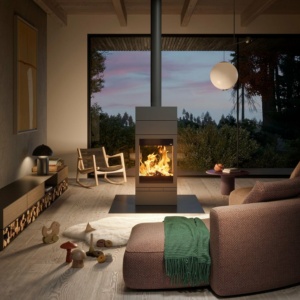 Poêle à bois Skantherm Elements, système modulaire — Cheminées Sparte Toulouse