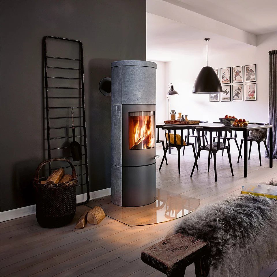 Poêle à bois Skantherm Merano XL — Cheminées Sparte Toulouse