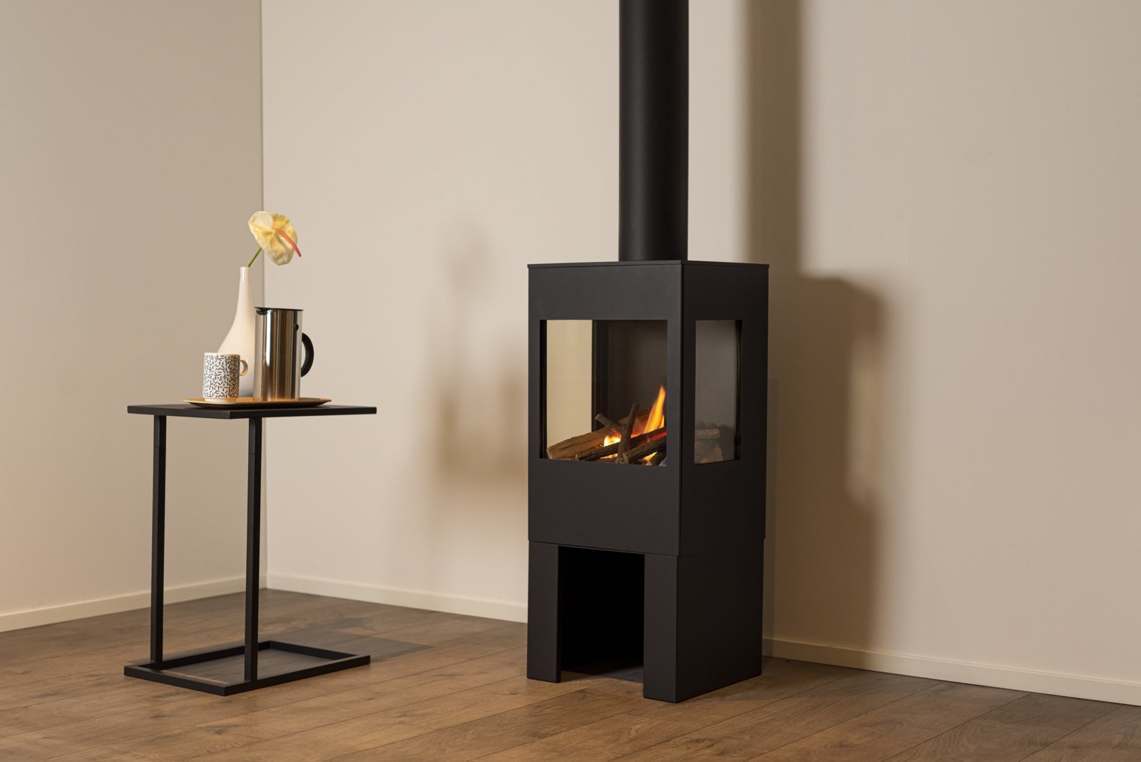 Poêle gaz Wanders Onyx — Cheminées Sparte Toulouse