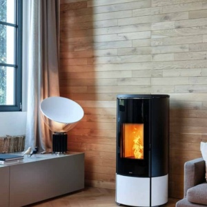 Poêle à granulés Nobis H10 / H12 V Shape — Cheminées Sparte Toulouse