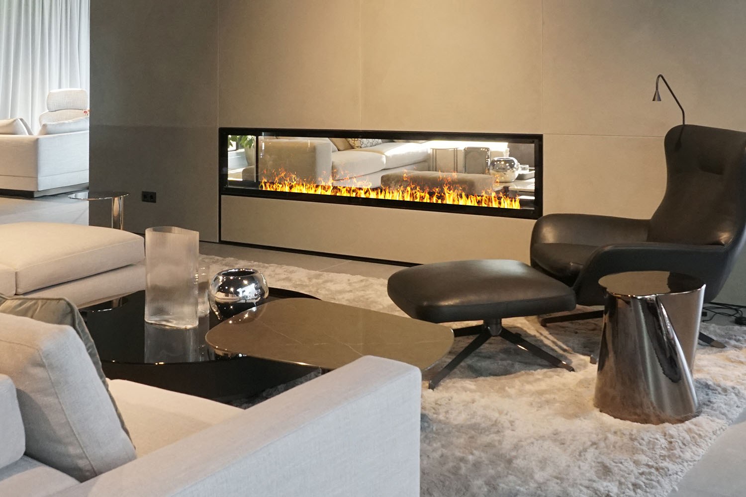 The Flame Endless Fire Box Tunnel – photo fabricant