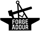 Logo Forge Adour Logo Forge Adour Cheminées contemporaines Sparte Saint Orens Toulouse poêle à granulés